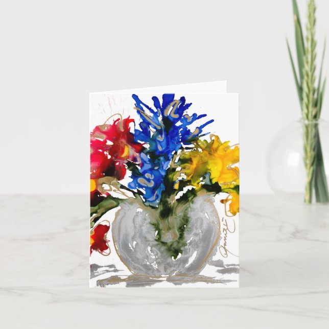 Cartão Elegance Lovitude Soul Painting (Frente)