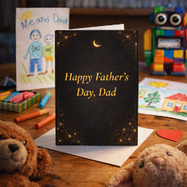 Cartão Elegant Father’s Day Card for Dad from Kids