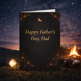 Cartão Elegant Father’s Day Card for Dad from Son