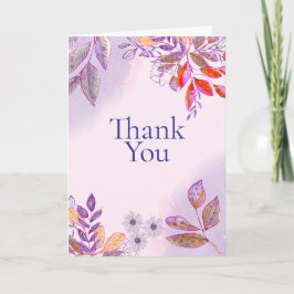 Cartão Elegant Thank You Card