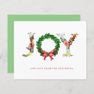 Cartão elegante de Natal simples