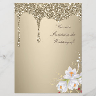 Cartão elegante do convite do casamento da