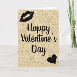 Cartão elegante e bonito do dia de São Valentim