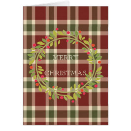 Cartão Elegante Feliz Natal