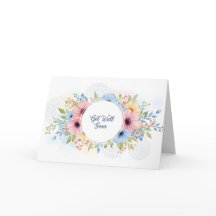Elegante Floral em Aquarela Pastel "Tome Logo Melh