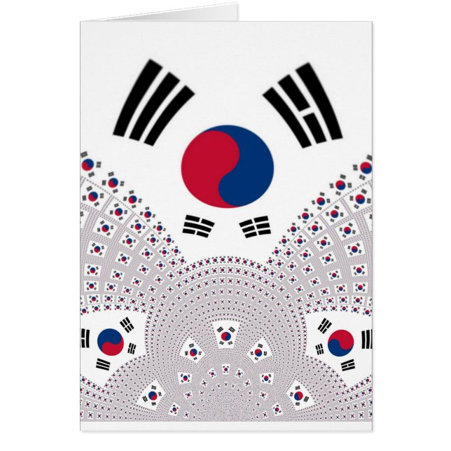 Cartão Elementos de Sinalizador Vermelho e Azul (Frente)