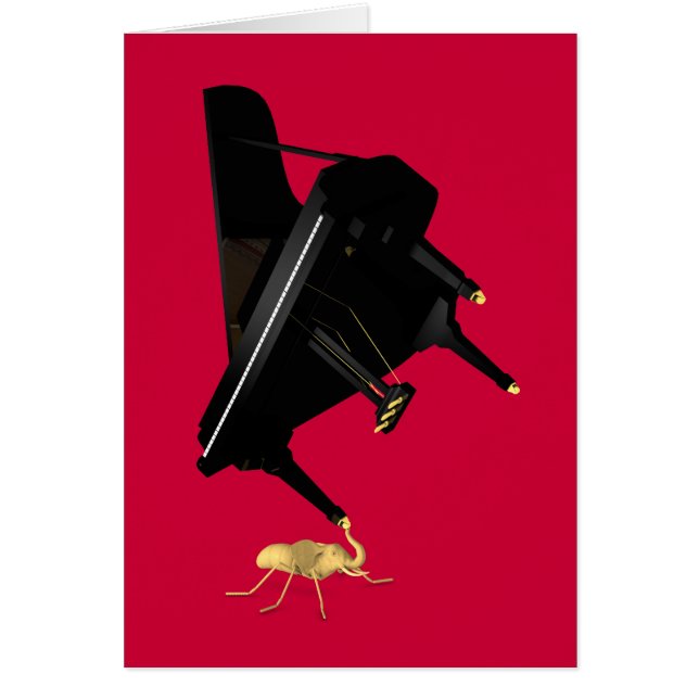 Cartão Eleph-Ant poderoso (Frente)