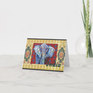 Cartão Elephant note card #2