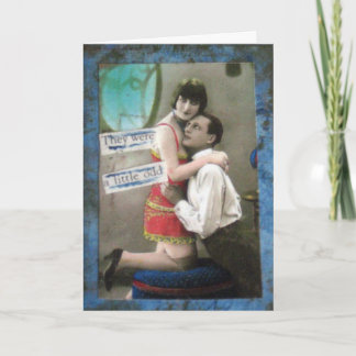 Cartão Eles eram um pouco estranhos