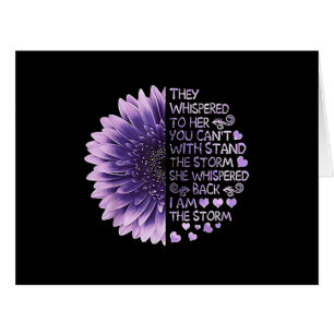 Cartão Eles sussurravam para ela. Você não pode ficar com