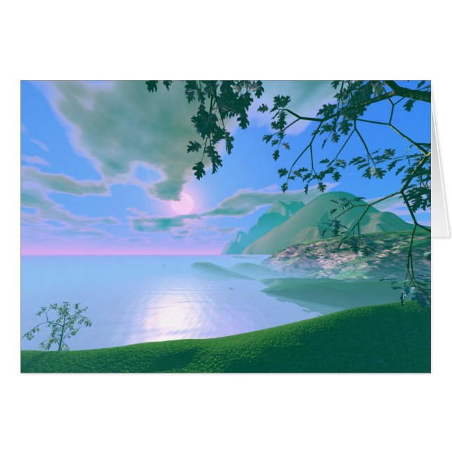 Cartão Elevação da névoa (Frente Horizontal)