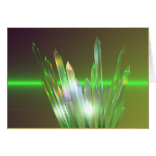 Cartão Elevação de cristal