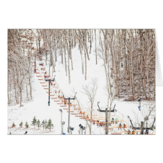 Cartão Elevador de esqui