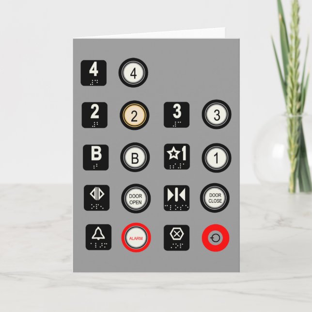 Cartão Elevator Cards (Frente)