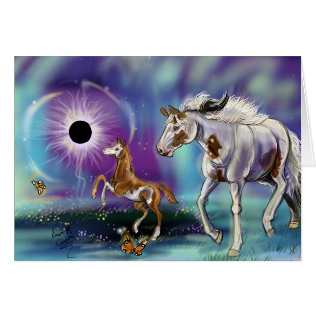 Cartão Elipse de Açúcar (Frente Horizontal)