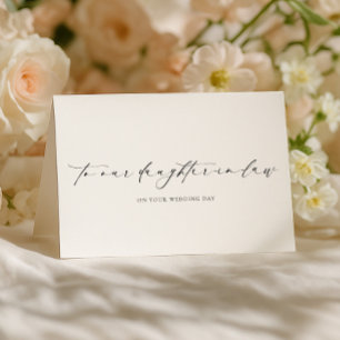 Cartão Ellesmere No Meu Dia Do Casamento Da Filha