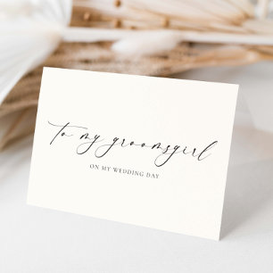 Cartão Ellesmere Para a Dama de Honra do Noivo no Dia do 