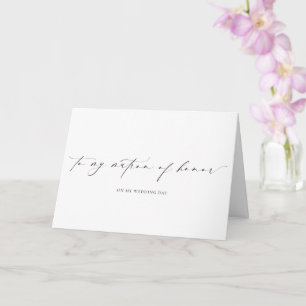 Cartão Ellesmere Para Minha Madrinha No Meu Casamento