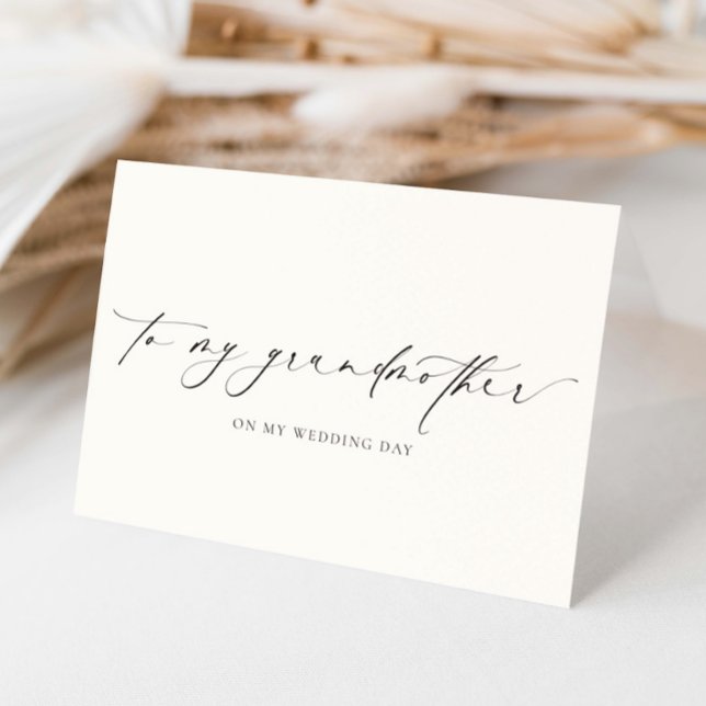 Cartão Ellesmere Para O Dia De Casamento Da Minha Avó (Criador carregado)