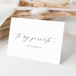 Cartão Ellesmere Para O Dia De Casamento Dos Meus Pais