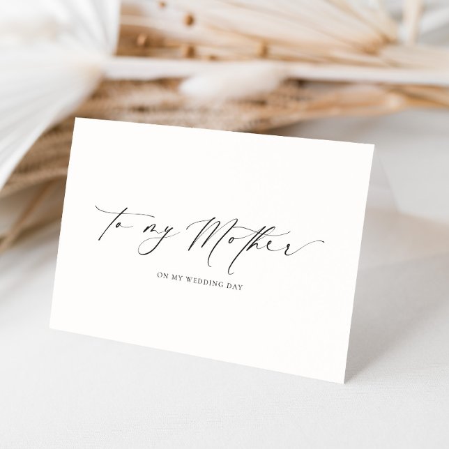 Cartão Ellesmere Para O Dia Do Casamento Da Minha Mãe (Criador carregado)