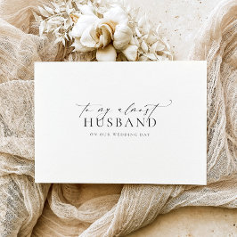 Cartão Ellesmere Para O Meu Dia De Casamento Quase Marido