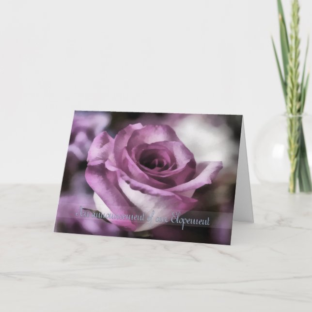 Cartão ELOPED Announcement (Frente)