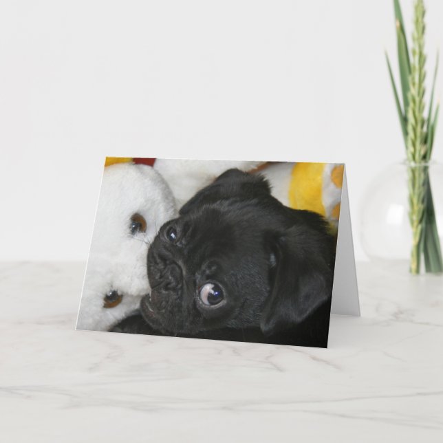 Cartão Elsa e ursinho (Frente)