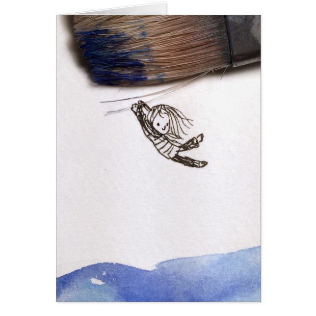 Cartão "Em algum momento, você apenas tem que deixar para (Frente)