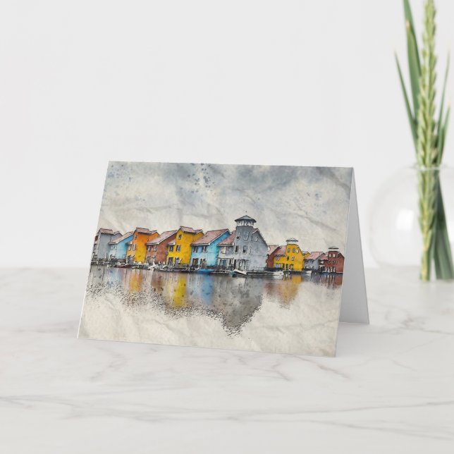 Cartão em Branco do Rio Vivo (Frente)