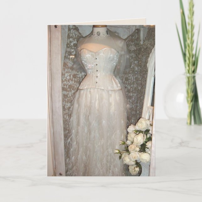 Cartão em branco para casamento (Frente)