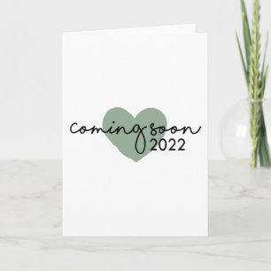 Cartão Em breve 2022
