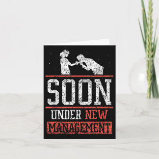 Cartão Em breve, sob a nova parte do grupo de Solteiros d