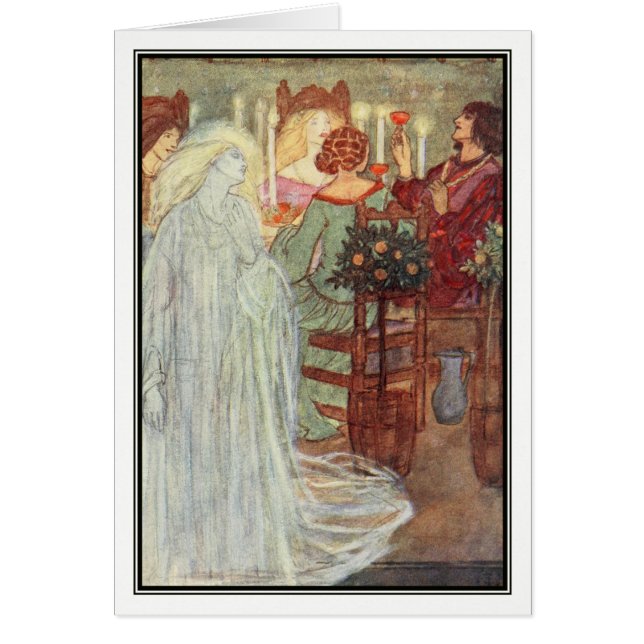 Cartão Em casa por Florença Harrison (Frente)