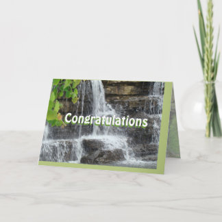 cartão em cascata - personalize qualquer ocasião