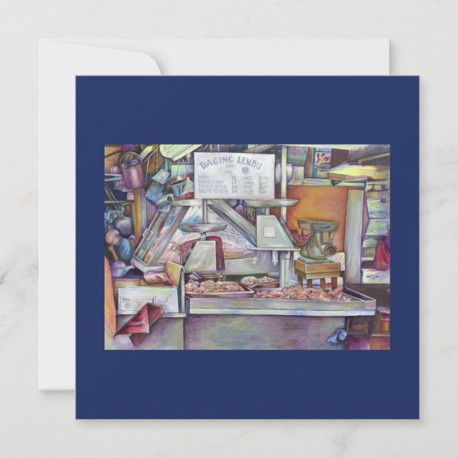 Cartão Em dez minutos, esqueci o aniversário da minha esp (Frente)