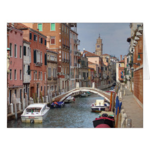 Cartão Em Dorsoduro, Veneza Italia