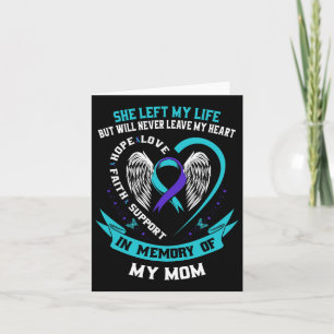Cartão Em Memória Da Minha Mãe Perda Da Mãe Consciência D