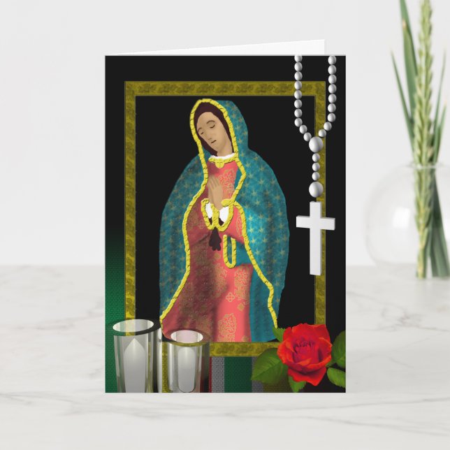 Cartão Em memória de (Frente)