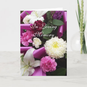 Cartão Em memória de amor