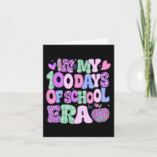 Cartão Em Meus 100 Dias De Era Escola Groovy 100º Dia De 