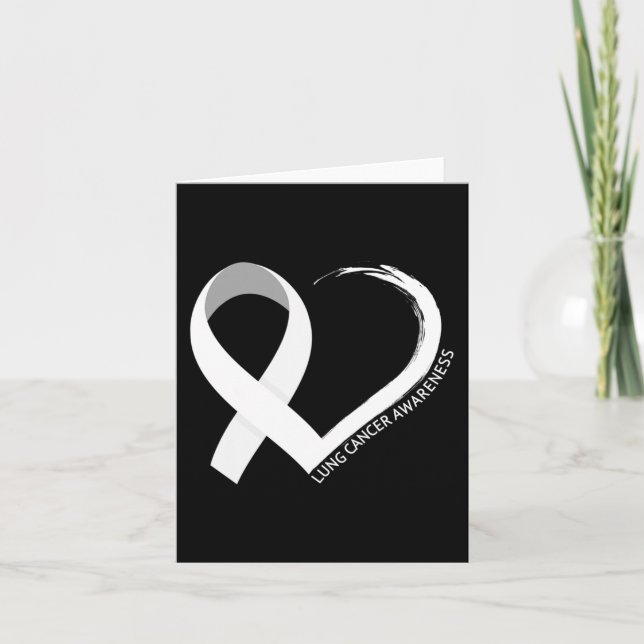 Cartão Em novembro, Vestimos o Mo de Consciência do Cance (Frente)