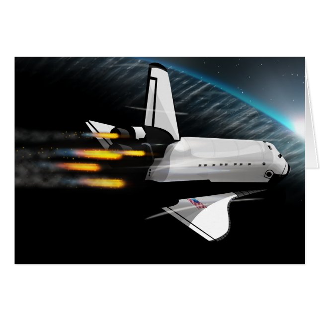 Cartão Em órbita (Frente Horizontal)