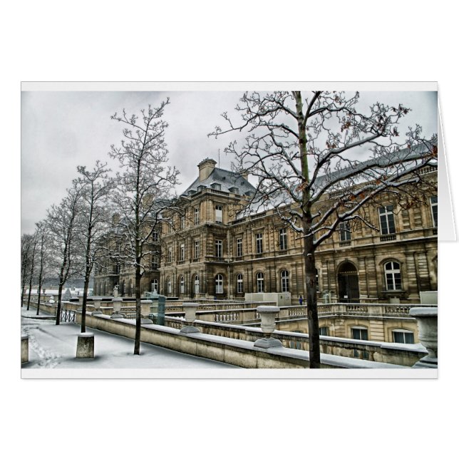 Cartão Em Paris (Frente Horizontal)