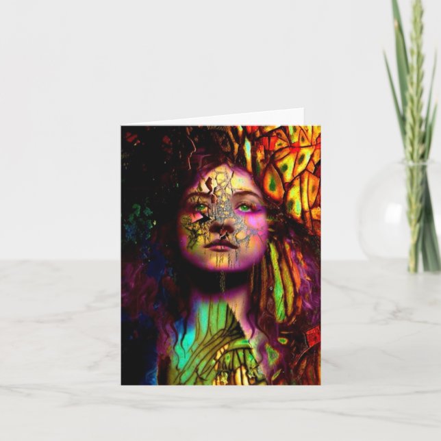 Cartão em pedaços (Frente)