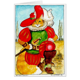 Cartão Em seu serviço