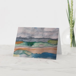 Cartão Em Toda A Ficha De Saudação