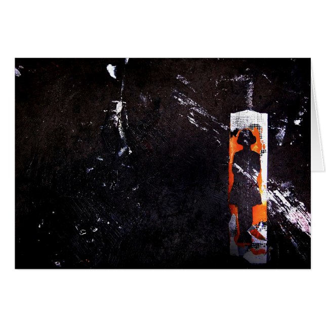 Cartão em todas as contas, não contabilizado. (Frente horizontal)