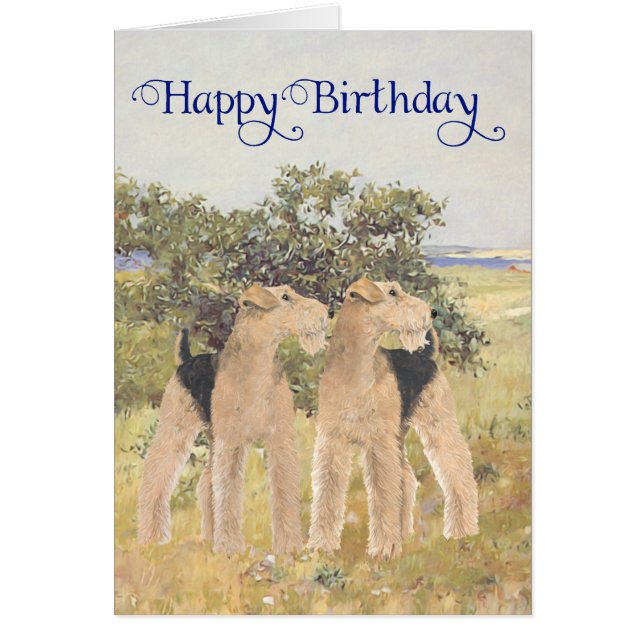 Cartão Em um campo de Ouro (Frente)