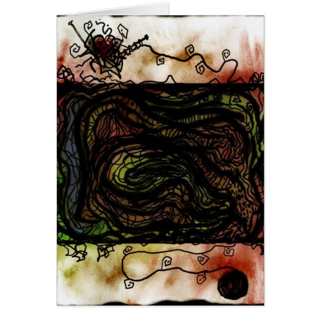 Cartão Emaranhados (Frente)